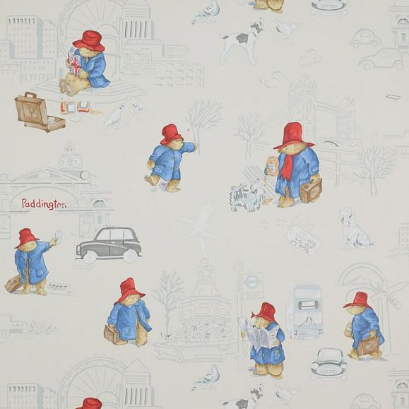 Обои бумажные Jane Churchill J125W-03 коллекции Nursery Tales