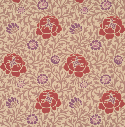 Бумажные обои Little Greene 0273LWPLUMZ коллекции London Wallpapers II