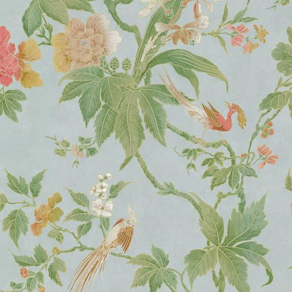 Бумажные обои Little Greene 0247PABLUEZ коллекции Archive Trails