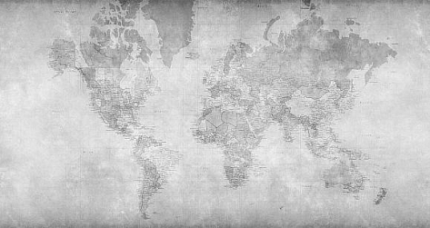 Обои виниловые Factura World Map 2 V коллекции 2022