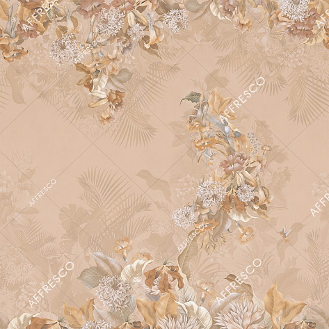 Панно Affresco Wallpaper Part 2 Paradise Bird AF962-COL3
