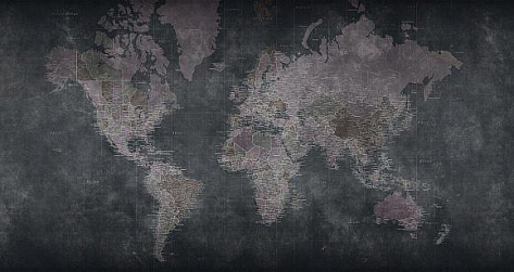 Обои виниловые Factura World Map 8 V коллекции 2022