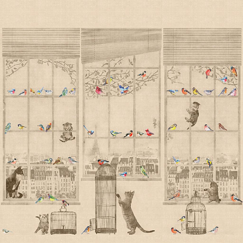 Панно Affresco Wallpaper Part 2 City Romance AB63-COL3