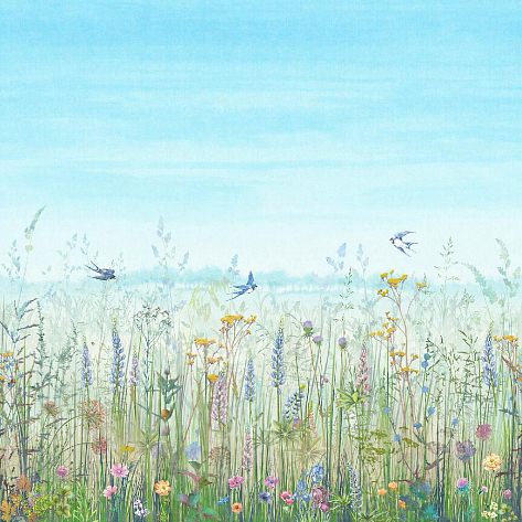 Панно Affresco Wallpaper Part 1 Flower Field JV41-COL1