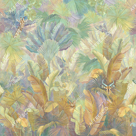 Панно Affresco Wallpaper Part 1 Giraffe AF961-COL3
