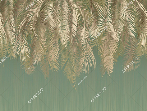 Панно Affresco Wallpaper Part 2 Palm Leaves AF952-COL3