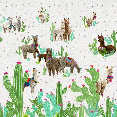 Обои виниловые Factura Alpaka 1 V коллекции Kids