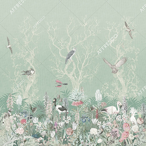 Панно Affresco Wallpaper Part 2 Birds Residence LE25-COL7