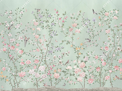 Панно Affresco Wallpaper Part 1 Chinese Garden AB137-COL5