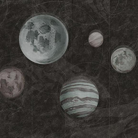 Обои виниловые Factura Space 3 V коллекции 2022