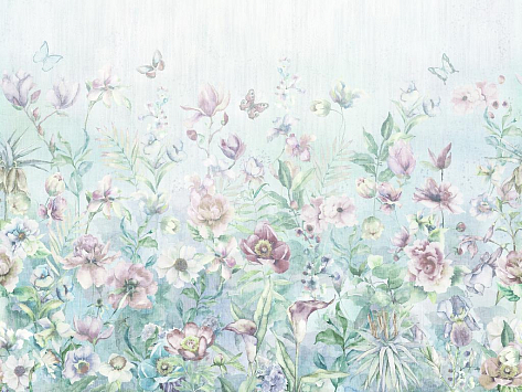 Панно Affresco Wallpaper Part 2 Watercolor Flowers AB54-COL3