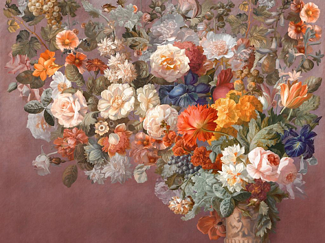 Панно Affresco Wallpaper Part 1 Still Life with Flowers AB60-COL1