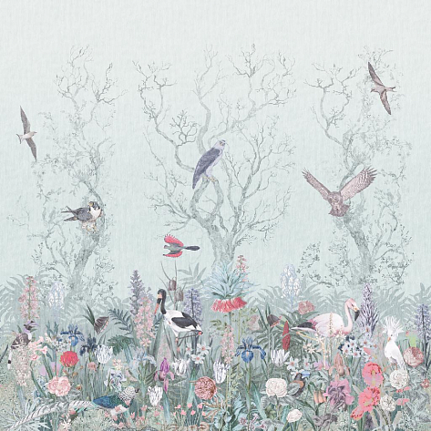 Панно Affresco Wallpaper Part 2 Birds Residence LE25-COL1