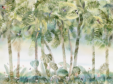 Панно Affresco Wallpaper Part 2 Tropical Vibe MT34-COL1