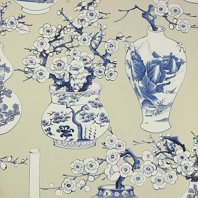 Обои флизелиновые Manuel Canovas 03090-03 коллекции Papiers Peints Vol 7