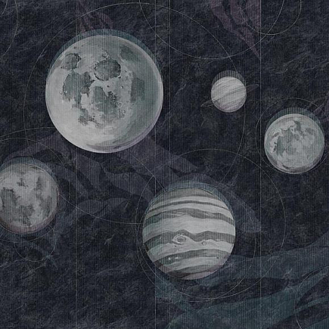 Обои текстильные Factura Space 5 T коллекции 2022