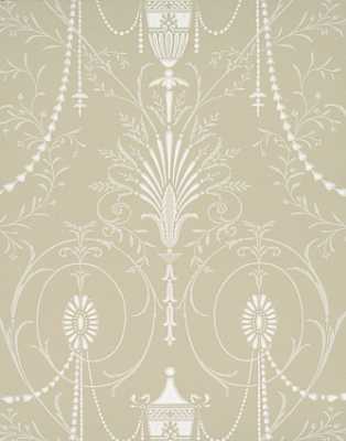 Бумажные обои Little Greene 0273MAPURBE коллекции London Wallpapers II