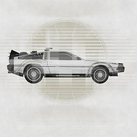 Обои текстильные Factura Back To The Future 7 T коллекции Kids