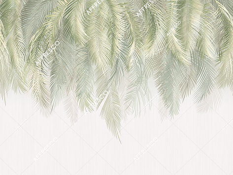 Панно Affresco Wallpaper Part 2 Palm Leaves AF952-COL4