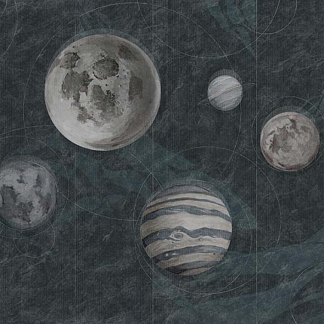 Обои виниловые Factura Space 4 V коллекции 2022