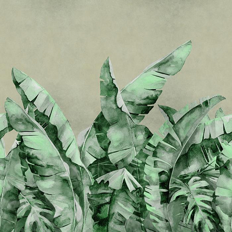 Панно Affresco Wallpaper Part 2 Large Palm Foliage AB131-COL1