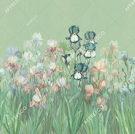 Панно Affresco Wallpaper Part 1 Irises AB119-COL5