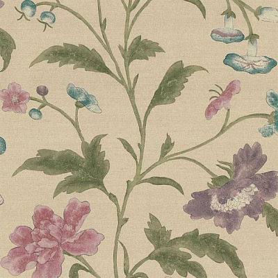 Бумажные обои Little Greene 0247CHSAGEZ коллекции Archive Trails