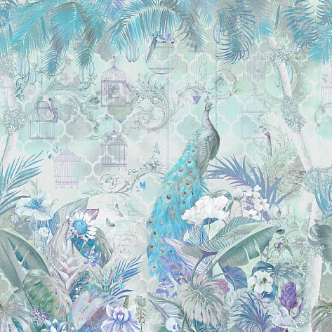 Панно Affresco Wallpaper Part 2 Peacock AB130-COL4