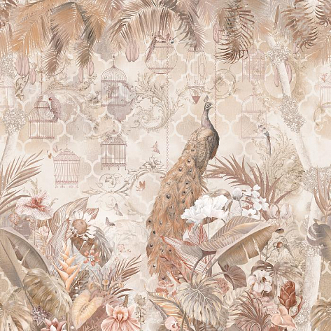 Панно Affresco Wallpaper Part 2 Peacock AB130-COL2