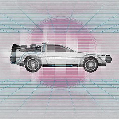 Обои текстильные Factura Back To The Future 5 T коллекции Kids