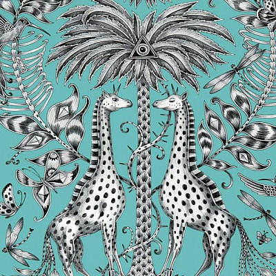 Флизелиновые Clarke&Clarke W0102/08 коллекции Animalia