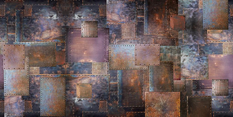 Панно Affresco Re-Space KN105-COL2 2x4,02 м