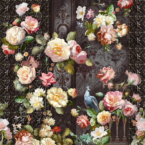 Панно Affresco Wallpaper Part 2 Rose AB58-COL2