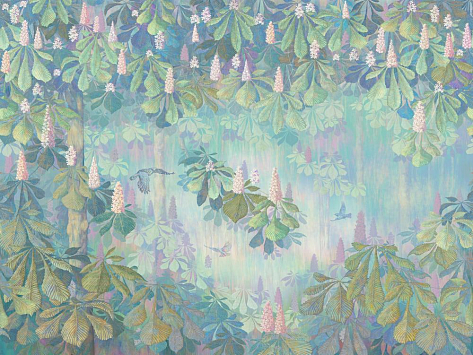 Панно Affresco Wallpaper Part 1 Chestnut AB117-COL1