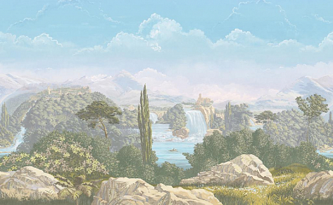 Панно Affresco Wallpaper Part 2 Mountain Scenery AF743-COL3 2,4x4 м
