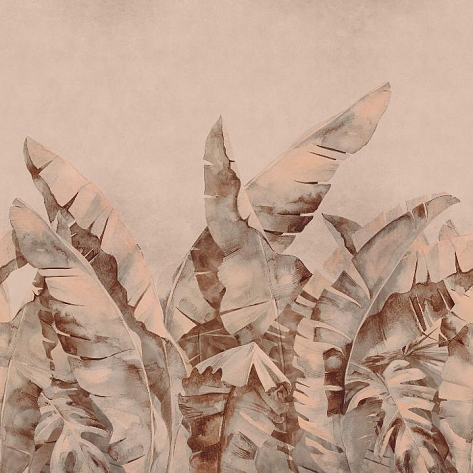 Панно Affresco Wallpaper Part 2 Large Palm Foliage AB131-COL3