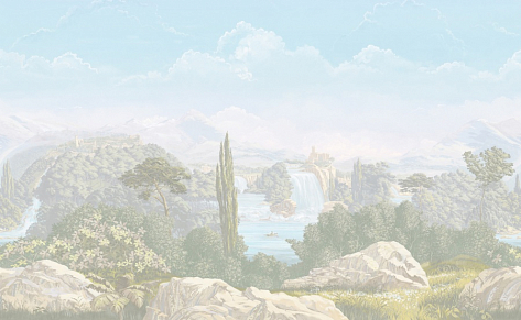 Панно Affresco Wallpaper Part 2 Mountain Scenery AF743-COL2 2,4x4 м