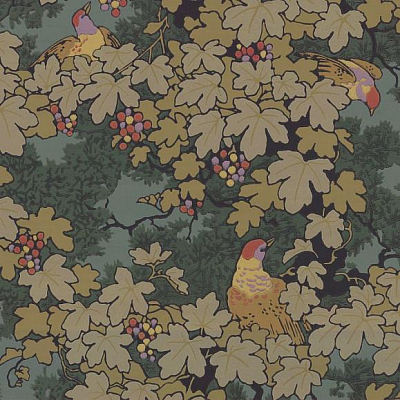 Бумажные обои Little Greene 0247VIVERDE коллекции Archive Trails