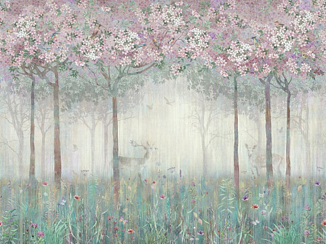 Панно Affresco Wallpaper Part 2 Spring Forest AB49-COL2